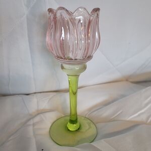 Tulip Easter Floral Candle Holder